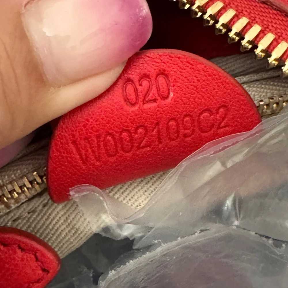 Mark Cross Red‎ Leather Hobo Bag